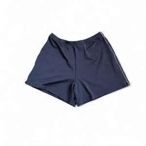 Women's Athletic Gray Striped Shorts Size M